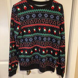 Gnome Christmas Sweater by George, Youth XL (14–16)